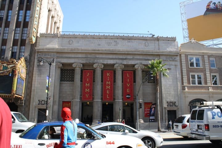 Jimmy Kimmel Live building in Los Angelos - 2011.
