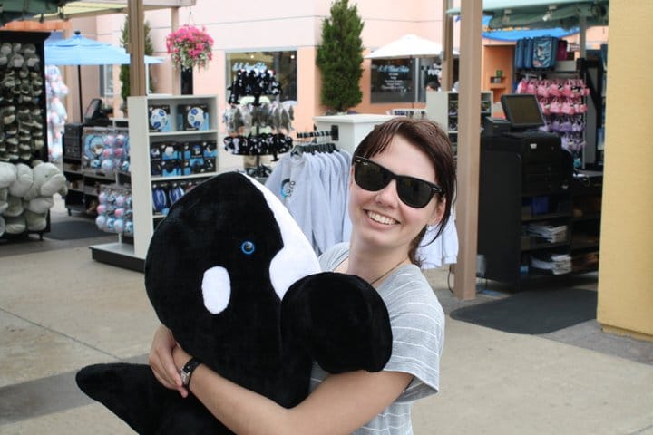 Killer Whale Toy at SeaWorld San Diego