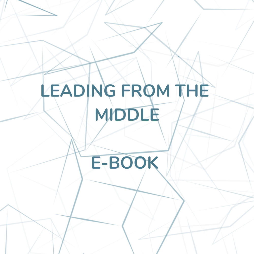 Leading from the middle ebook title page